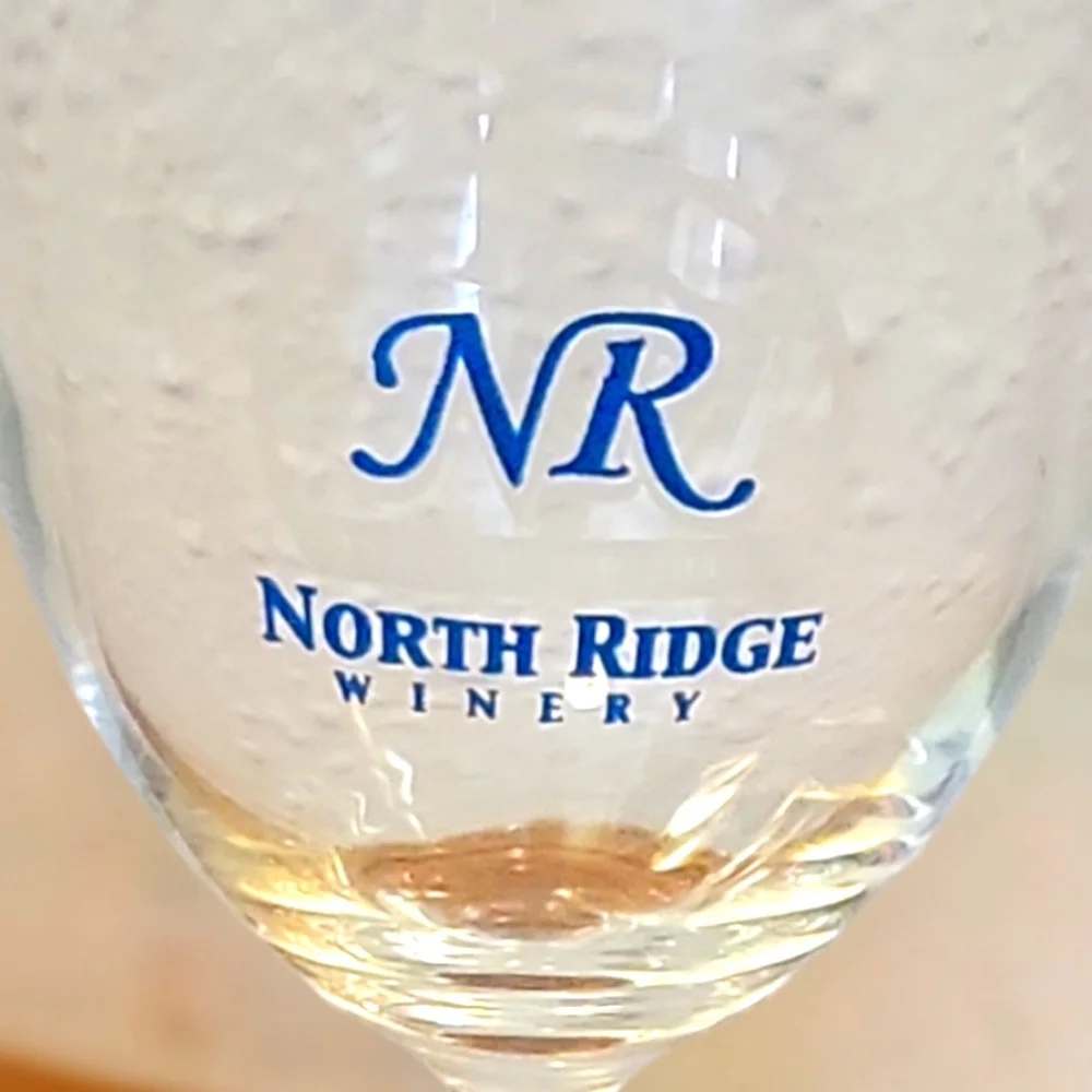 North Ridge Winery Crystal Clear Footed Stemmed Wine Glass North Branch MN